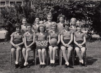 Netball Team 1959 Netball Team 1959 | Thanks to Ina Pike