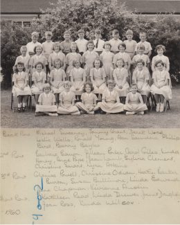 Choir 1960 Choir 1960 | Thanks to Ina Pike