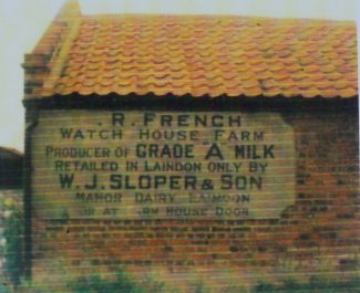 The old advertising sign at French's Farm The old advertising sign at French's Farm | Peter Sloper