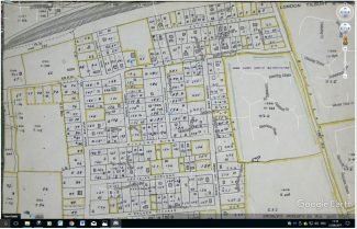 Colony View Road.  'Elsa Villa' is plot No. 58. | BDC 1949 Survey.