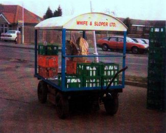 Early open sided delivery cart Early open sided delivery cart | Peter Sloper