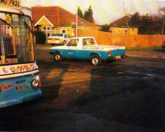 Pick up delivery van Pick up delivery van | Peter Sloper