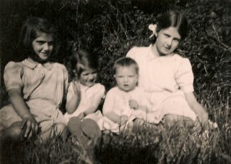 Me and my sisters c 1948 Nightingale Ave Margaret, Mary, Kathleen and Lynda Me and my sisters c 1948 Nightingale Ave Margaret, Mary, Kathleen and Lynda | Ellen English Family